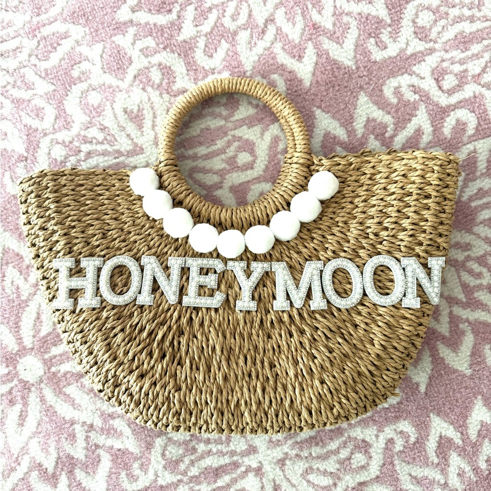 Straw Honeymoon Bag